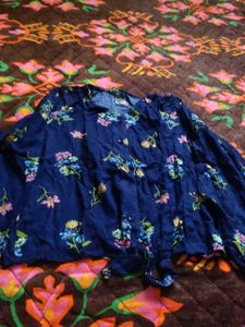Cute Floral Girls Top