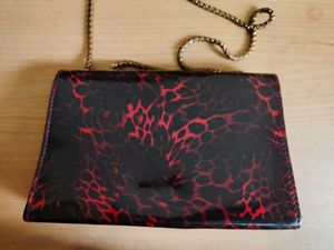 Classic Partywear Leopard Print Bag