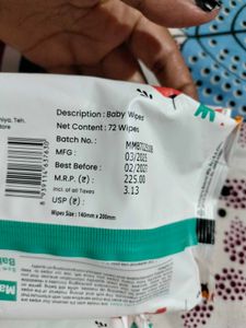 Combo Five Wipes: Mamaya &amp; Dettol