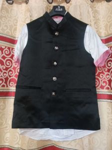 Black Jodhpuri Suit