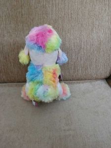 Rainbow Poodle Plush