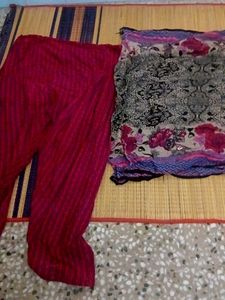 Set Of Salwar Pant And Duppata