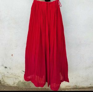 Red Lehnga Skirt