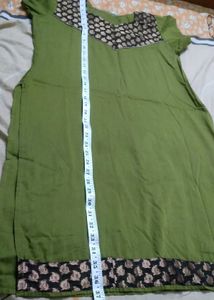 Green  Kurta