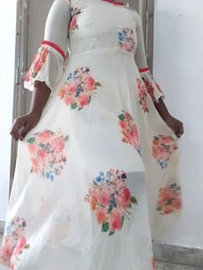 Floral Print Maxi Dress