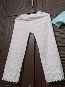 Chikankari Kurti With Plazzo