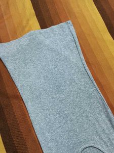 Mothbean Women Grey Stretchable Long Tank Top