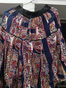 Mid Length Flared Skirt Comfortable