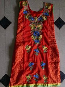 Embroidery And Heavy Look Kurti