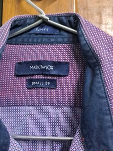 Dual Colored Formal Checked Shirt