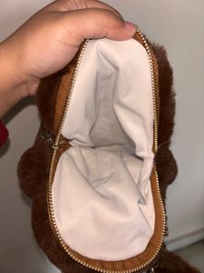 Cute Furry Bunny Sling Bag