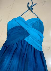 Blue Ombre Long Dress🦋💞