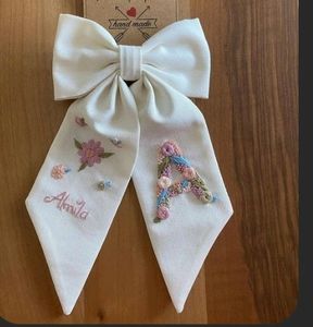 Customised Bow Tail Scrunchies Clip