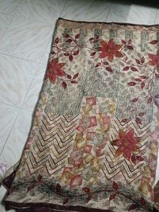 Branded Wedding Floral Pattern Saree