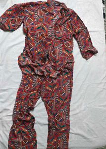 Patterned Co-ord Set
