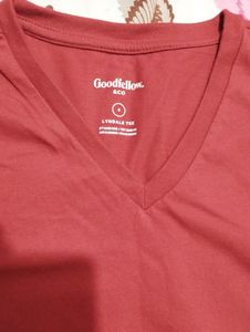 Red Long Tshirt