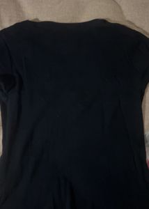 Classic Black V-Neck Tee