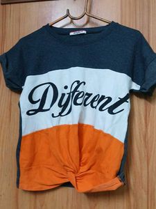 Stylish Causal Tee For Girls
