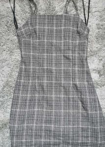 Plaid Mini Dress