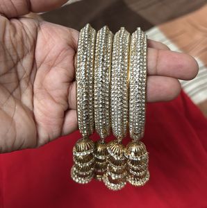 Bangles with Stone Detail