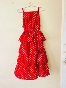 Red Polka Dot Dress