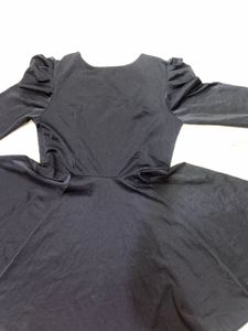 Chic Black Fit &amp; Flare Dress