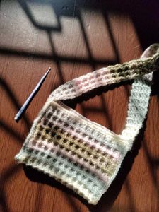 Handmade Crocheted Shoulder Bag