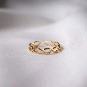 Combo Of 2 Gold Plated Anti-tarnish Ring