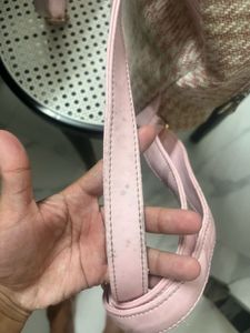 Pink Houndstooth Backpack