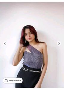 Price Drop 🔥Shimmery Top ( Tokyo Talkies)