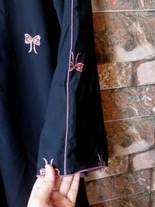 Z Black Stone Work Abaya Xl Size Unused