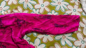 Pink Paisley Print Tunic Top