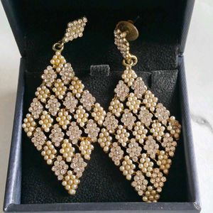 Elegant Pearl Drop Earrings