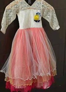 Girls Party Dress Frock Size-18