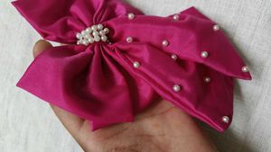 Pink bow