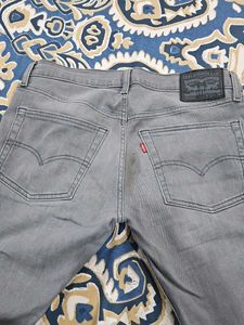 Levi&#39;s Grey Original Jeans Next To New