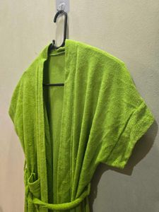 Lime Green Bath Robe