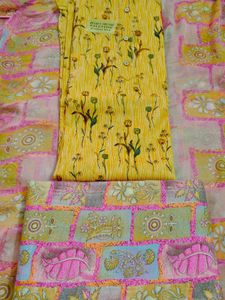 Cotton Blend Dress Material