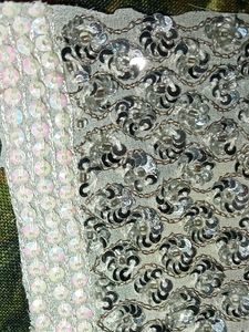 Stone Lace With Free Bie