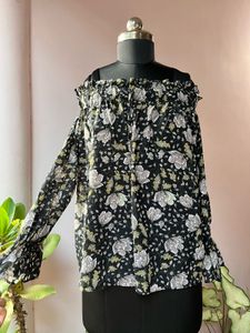 Floral Off-Shoulder Top