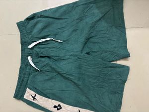 Cordoury Green Shorts