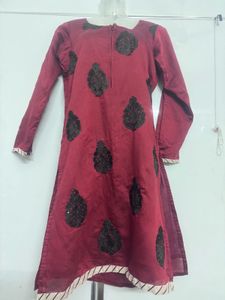 Elegant Maroon Kurta
