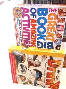 The Package Consists Of Two Books. You Can Draw And The Great Big Book Of Amazing Activities