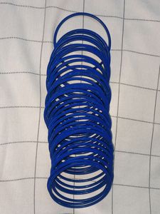 Blue Colour Made Bangles