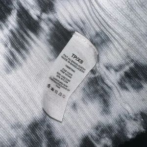 GARAGE TIE DYE FRONT CARDIGAN KNIT TOP