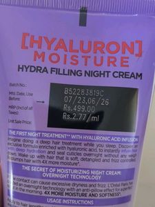 L&#39;oreal Paris Hyaluron Hair Cream