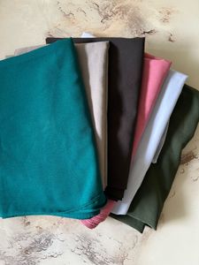 6 Pcs Of Chiffon Hijabs