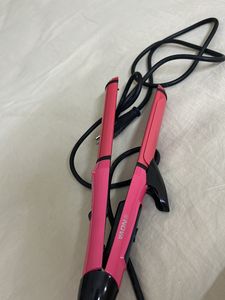 Nova 2 In 1 Hair Straightner &amp; Curler