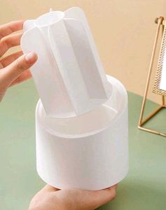 Rotating Makeup Brush Organizer