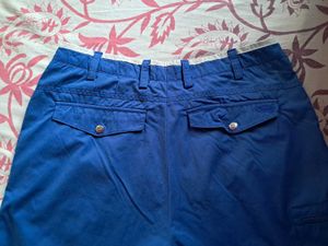 Blue Cargo Pants